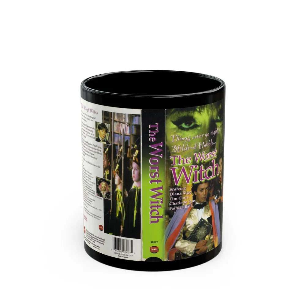 THE WORST WITCH (VHS COVER) - Black Coffee Mug-11oz-Go Mug Yourself