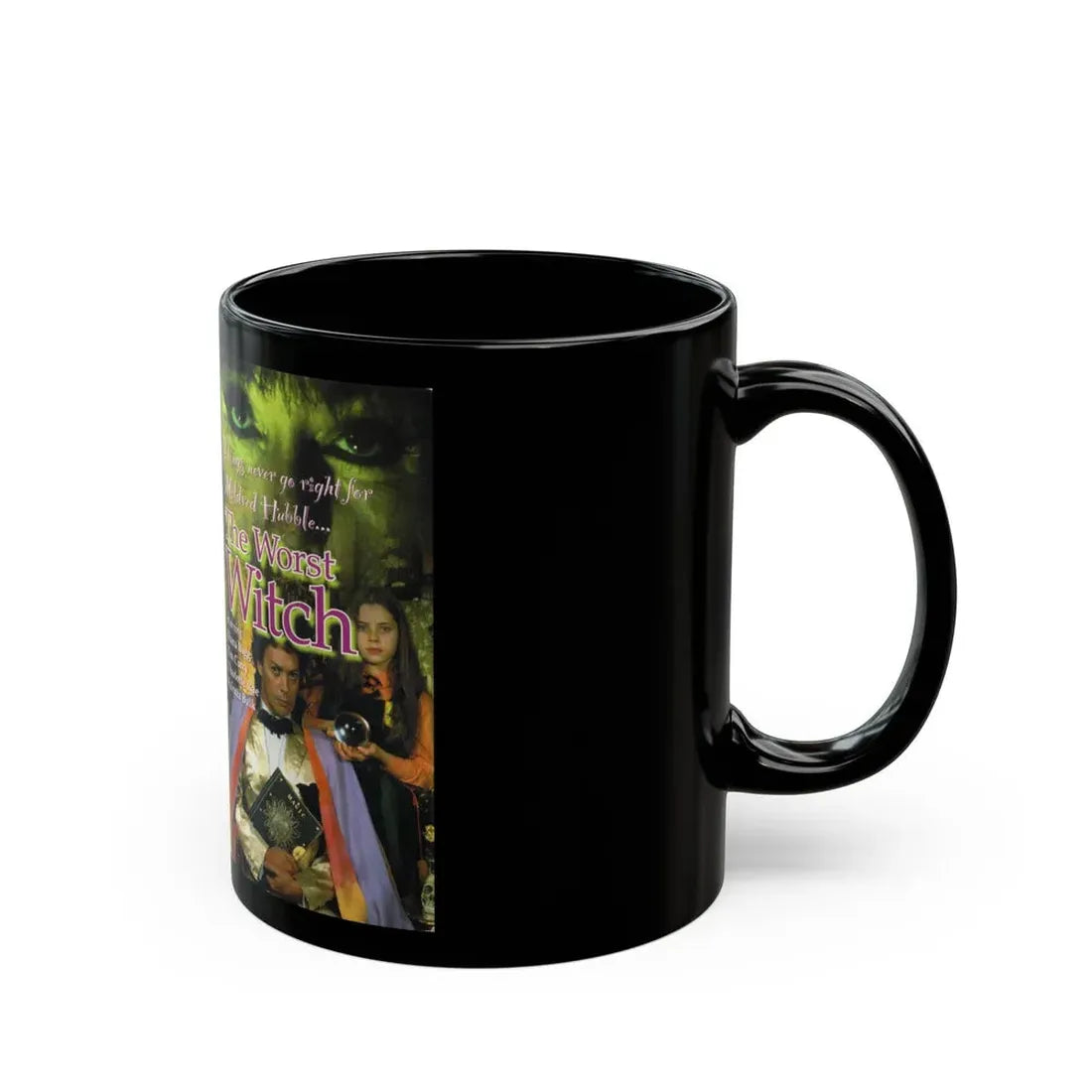 THE WORST WITCH (VHS COVER) - Black Coffee Mug - Go Mug Yourself