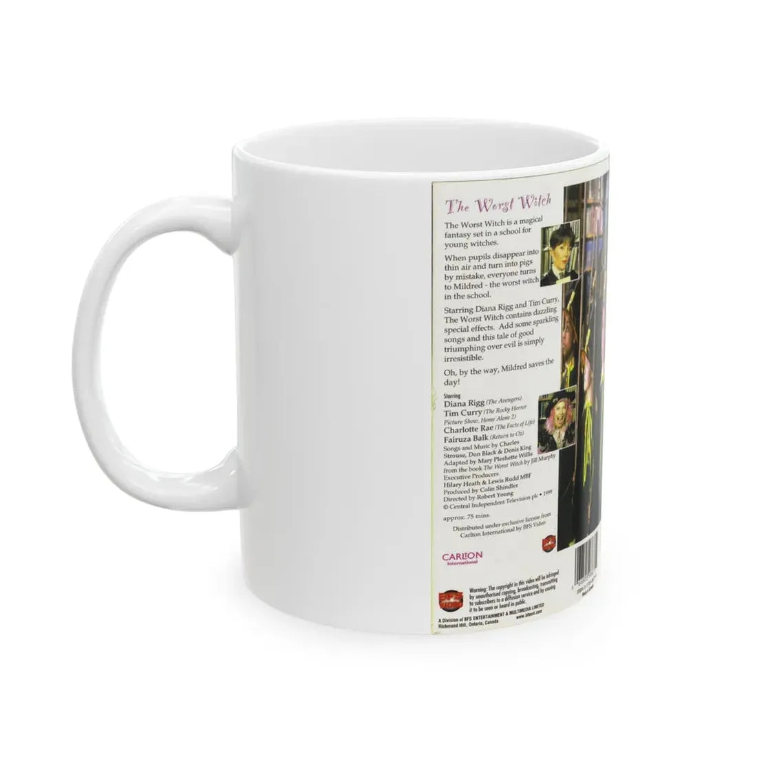 THE WORST WITCH (VHS COVER) - White Coffee Mug - Go Mug Yourself