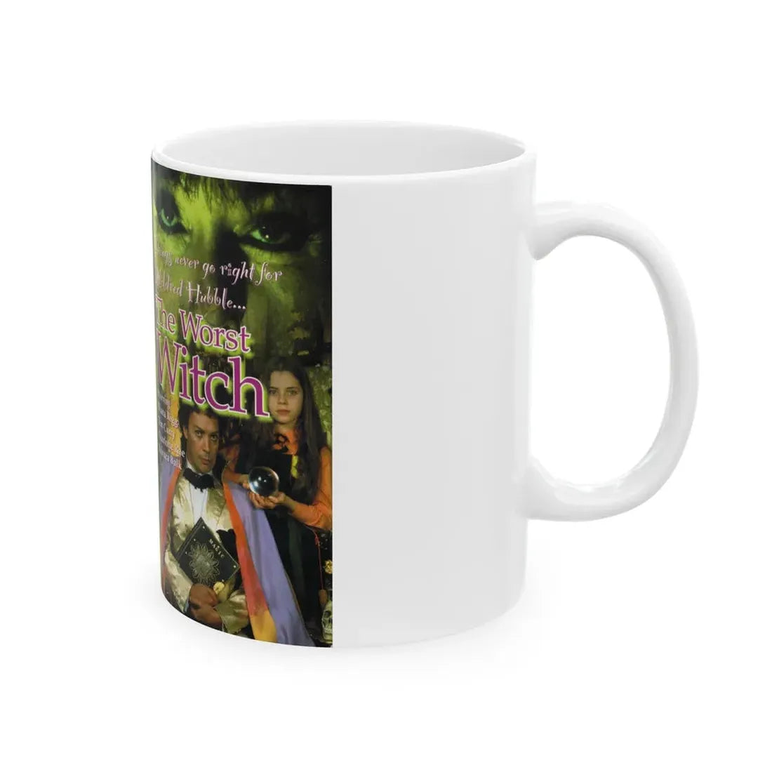 THE WORST WITCH (VHS COVER) - White Coffee Mug - Go Mug Yourself