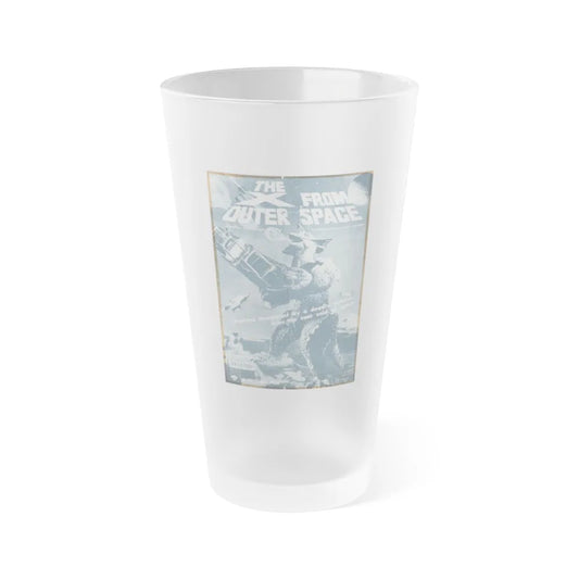 THE X FROM OUTER SPACE (2) 1967 Movie Poster - Frosted Pint Glass 16oz-16oz-Frosted-Go Mug Yourself