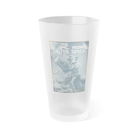 THE X FROM OUTER SPACE (2) 1967 Movie Poster - Frosted Pint Glass 16oz 16oz Frosted - Go Mug Yourself