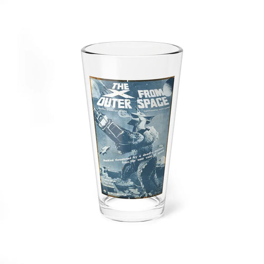 THE X FROM OUTER SPACE (2) 1967 Movie Poster - Pint Glass 16oz-16oz-Go Mug Yourself