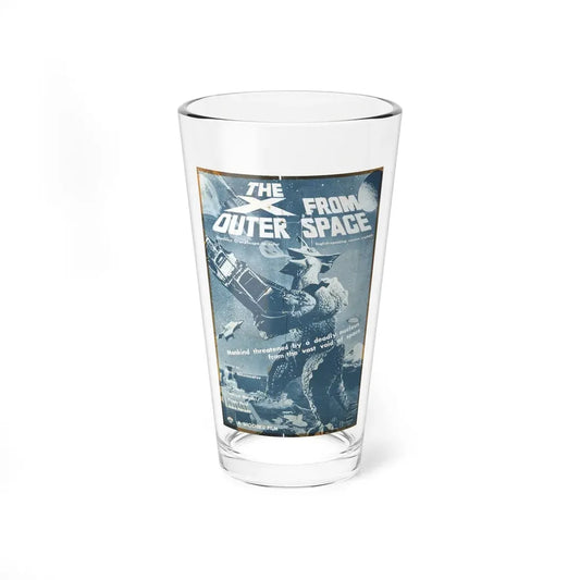 THE X FROM OUTER SPACE (2) 1967 Movie Poster - Pint Glass 16oz 16oz - Go Mug Yourself