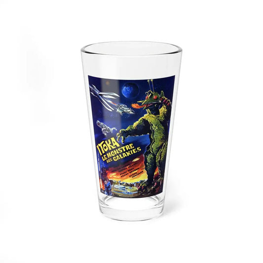 THE X FROM OUTER SPACE (FRENCH) 1967 Movie Poster - Pint Glass 16oz 16oz - Go Mug Yourself