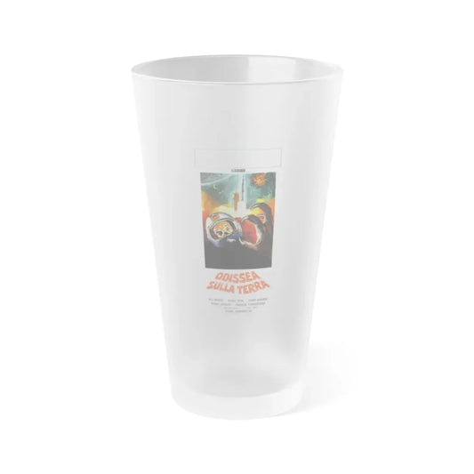 THE X FROM OUTER SPACE (ITALIAN) 1967 Movie Poster - Frosted Pint Glass 16oz 16oz Frosted - Go Mug Yourself