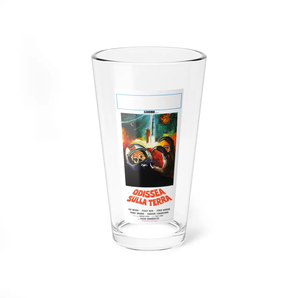 THE X FROM OUTER SPACE (ITALIAN) 1967 Movie Poster - Pint Glass 16oz-16oz-Go Mug Yourself