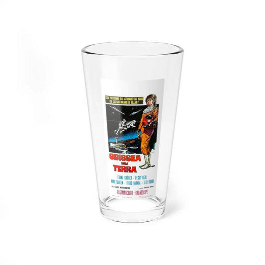 THE X FROM OUTER SPACE (ITALIAN 2) 1967 Movie Poster - Pint Glass 16oz-16oz-Go Mug Yourself