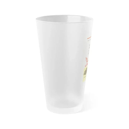 THE YOUNG GO WILD 1959 Movie Poster - Frosted Pint Glass 16oz - Go Mug Yourself