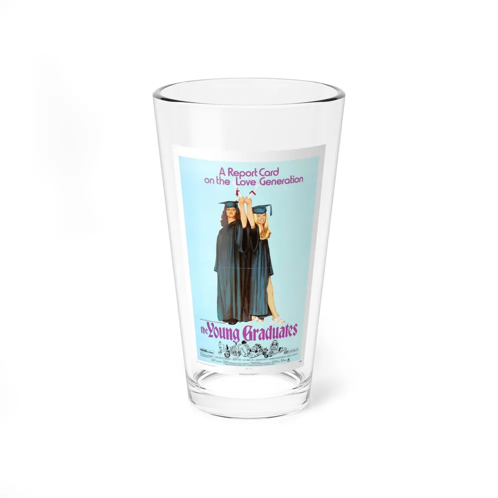 THE YOUNG GRADUATES 1971 Movie Poster - Pint Glass 16oz-16oz-Go Mug Yourself