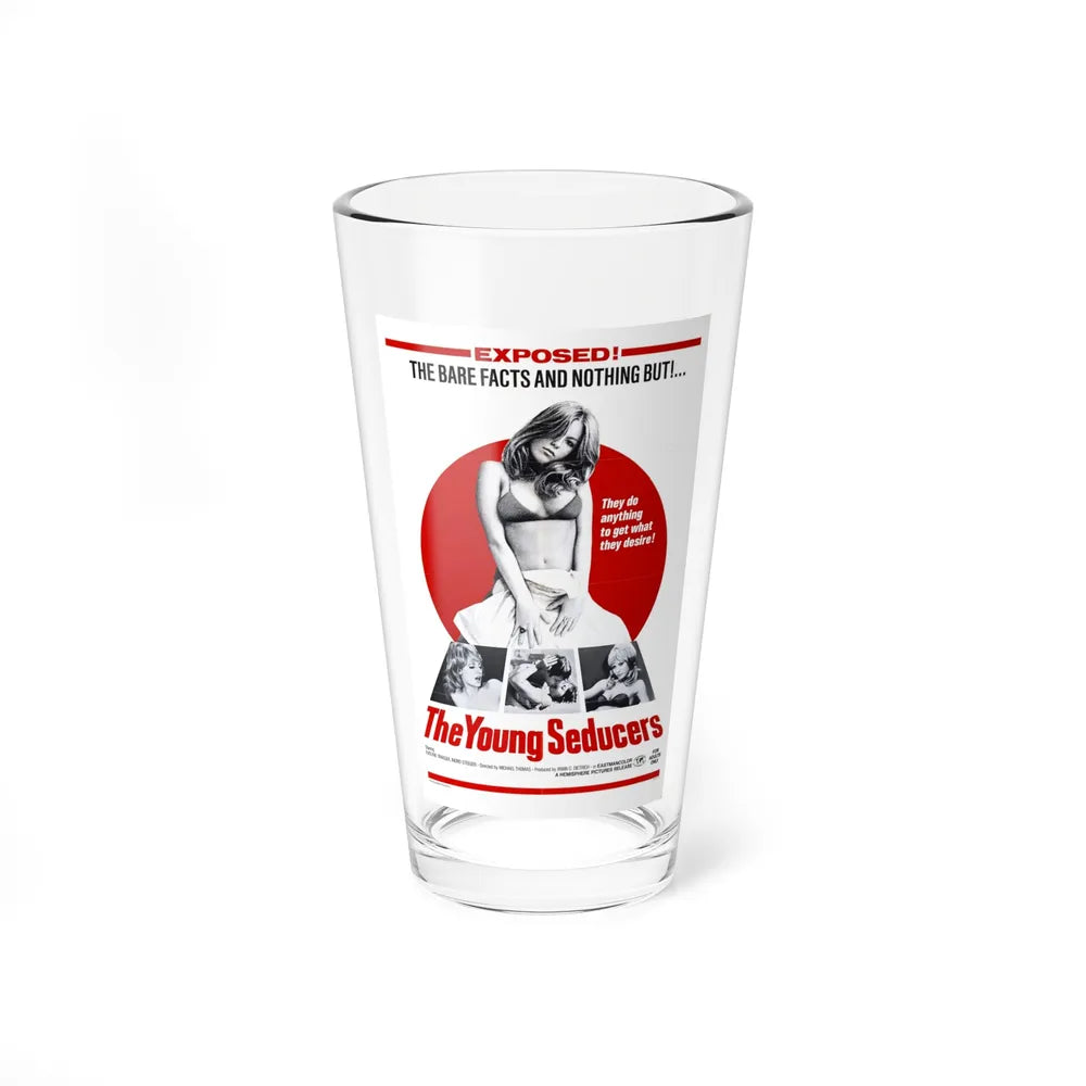 THE YOUNG SEDUCERS (SWINGIN STEWARDESSES) 1971 Movie Poster - Pint Glass 16oz-16oz-Go Mug Yourself