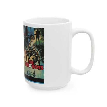 THE ZERO BOYS OMEGA ENTERTAINMENT (VHS COVER) - White Coffee Mug - Go Mug Yourself