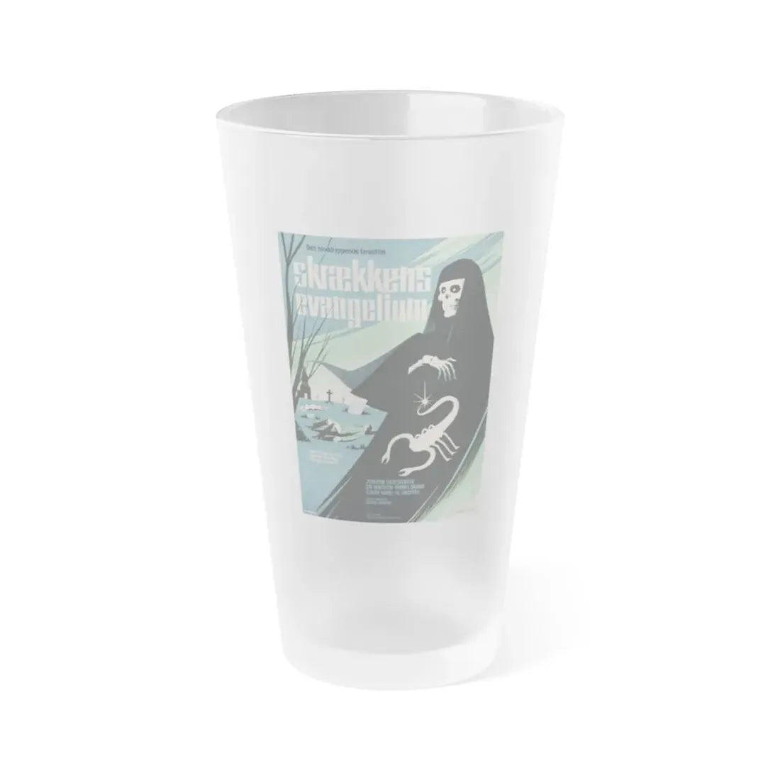 THE ZOMBIE WALKS (2) 1968 Movie Poster - Frosted Pint Glass 16oz 16oz Frosted - Go Mug Yourself