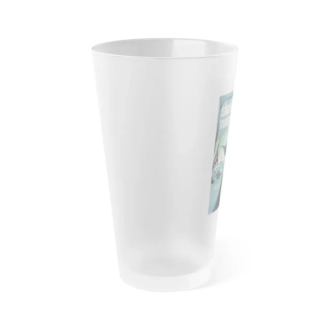 THE ZOMBIE WALKS (2) 1968 Movie Poster - Frosted Pint Glass 16oz - Go Mug Yourself