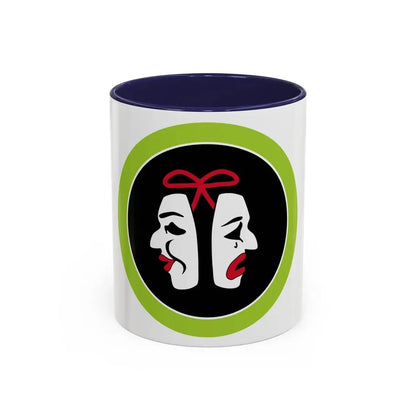 Theater (Boy Scout Merit Badge) Accent Coffee Mug 11oz Navy - Go Mug Yourself