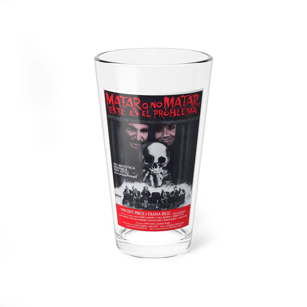 THEATRE OF BLOOD (2) 1973 Movie Poster - Pint Glass 16oz-16oz-Go Mug Yourself