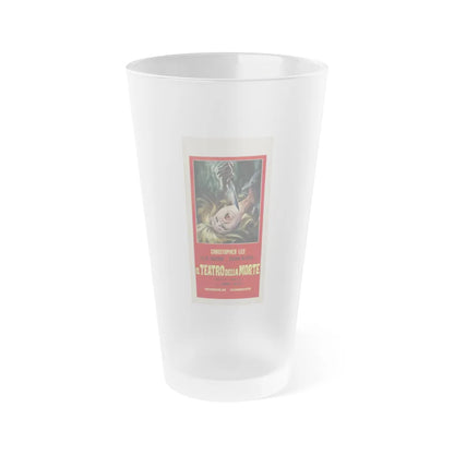 THEATRE OF DEATH 1967 Movie Poster - Frosted Pint Glass 16oz-16oz-Frosted-Go Mug Yourself