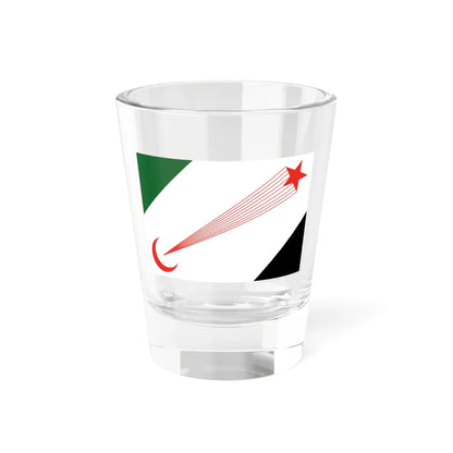 Theodore Saruf Palestine Flag Proposal (Palestine) Shot Glass 1.5oz 1.5oz - Go Mug Yourself