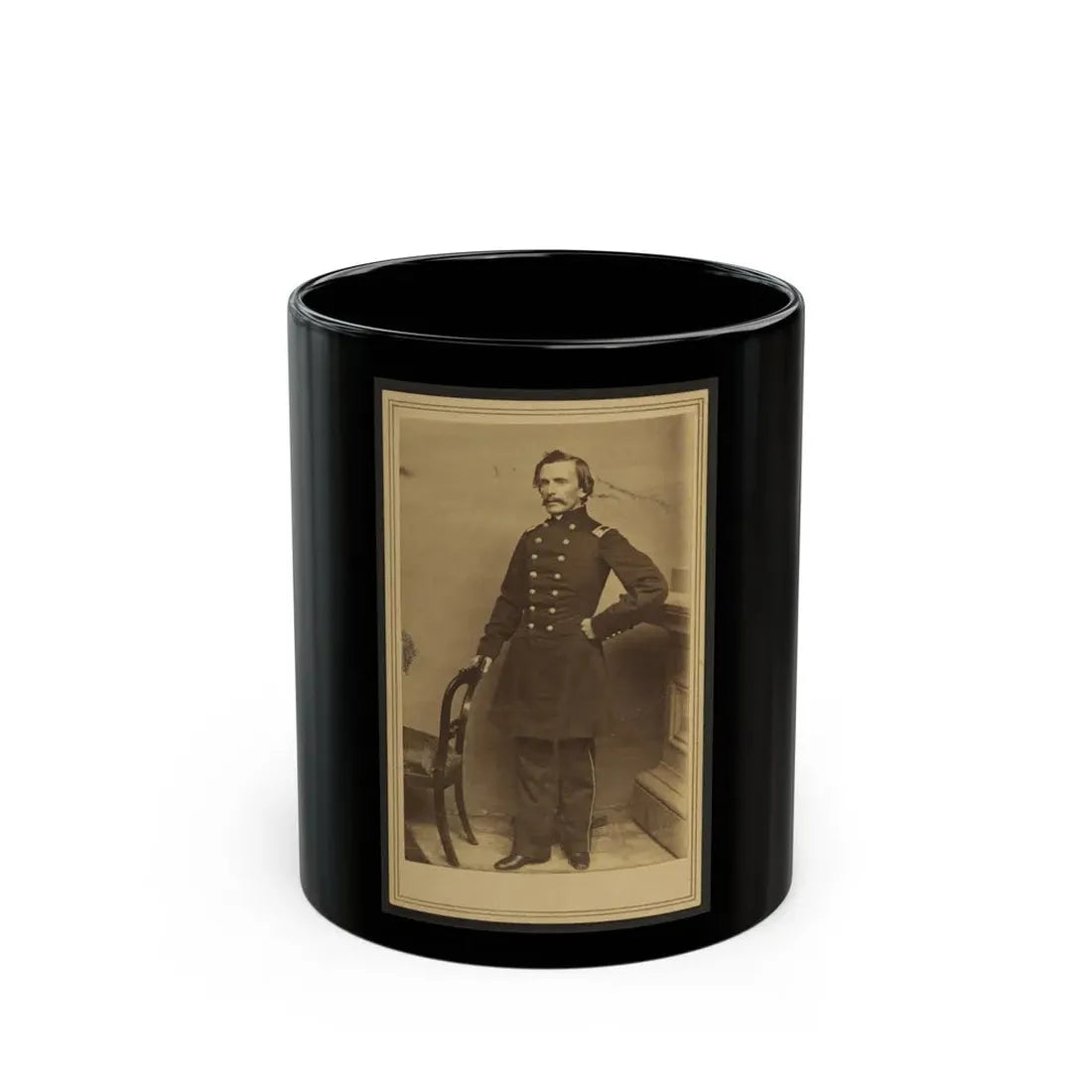 Theodore Talbot (U.S. Civil War) Black Coffee Mug 11oz - Go Mug Yourself