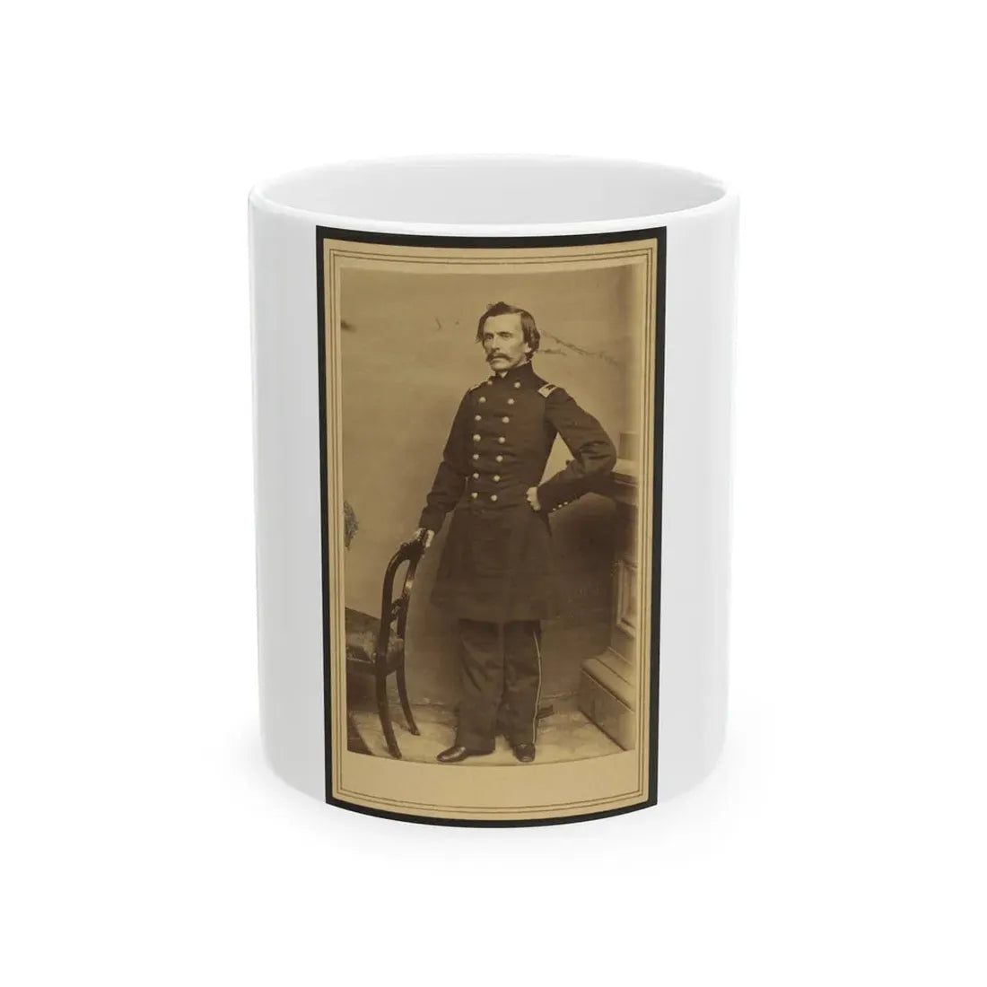 Theodore Talbot (U.S. Civil War) White Coffee Mug 11oz - Go Mug Yourself