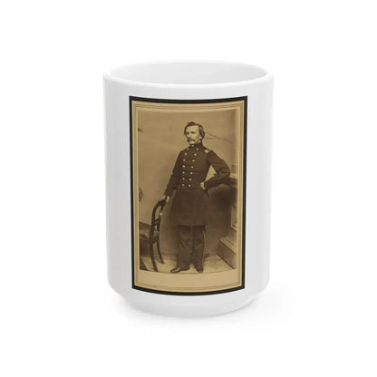 Theodore Talbot (U.S. Civil War) White Coffee Mug 15oz - Go Mug Yourself