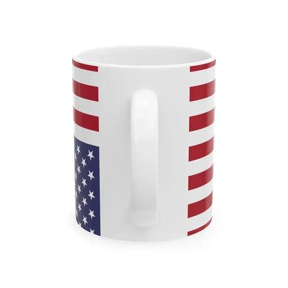 There Is No Flag Large Enough (United States) White Coffee Mug - Go Mug Yourself
