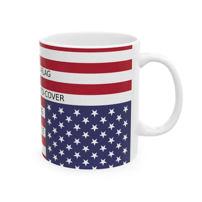 There Is No Flag Large Enough (United States) White Coffee Mug - Go Mug Yourself