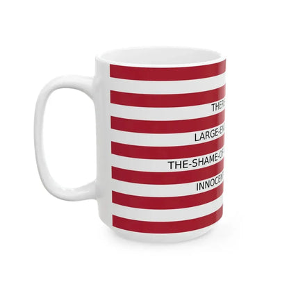 There Is No Flag Large Enough (United States) White Coffee Mug - Go Mug Yourself