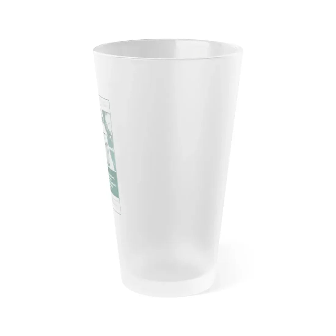 THEY'RE COMING TO GET YOU (ALL THE COLORS OF THE DARK) 2 1972 Movie Poster - Frosted Pint Glass 16oz - Go Mug Yourself