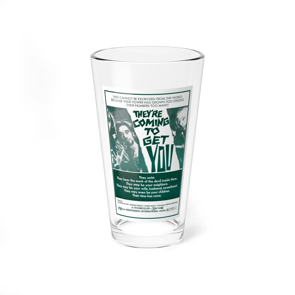 THEY'RE COMING TO GET YOU (ALL THE COLORS OF THE DARK) 2 1972 Movie Poster - Pint Glass 16oz-16oz-Go Mug Yourself