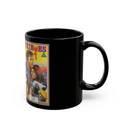 THIEVES (VHS COVER) - Black Coffee Mug-Go Mug Yourself