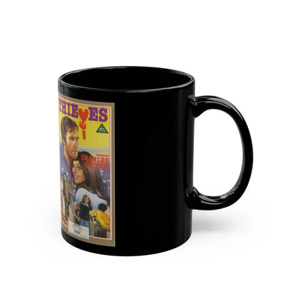 THIEVES (VHS COVER) - Black Coffee Mug - Go Mug Yourself