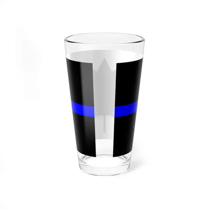 Thin Blue Line Flag Canada (Canada) Pint Glass 16oz - Go Mug Yourself
