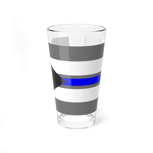 Thin Blue Line Flag Cuba (Cuba) Pint Glass 16oz 16oz - Go Mug Yourself