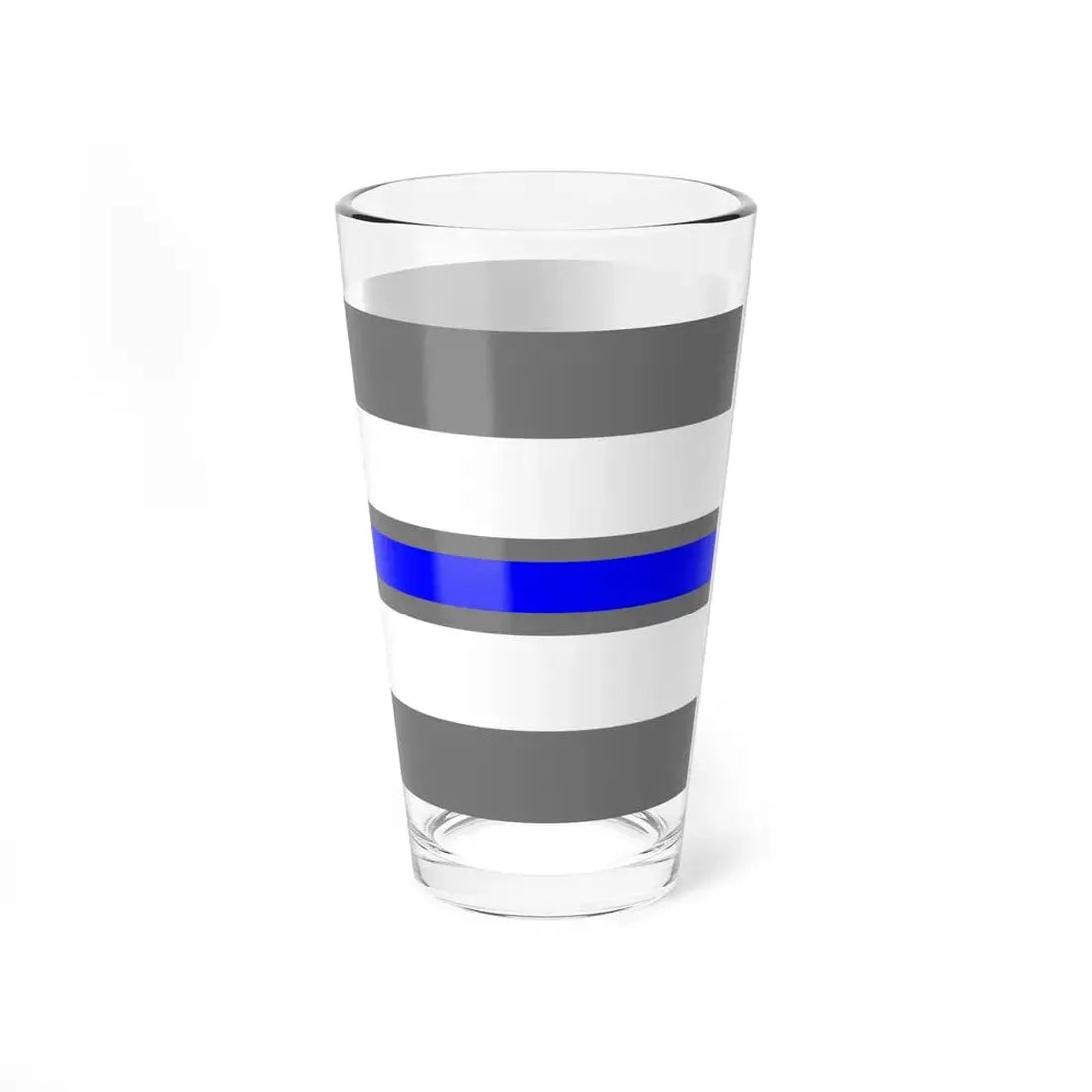 Thin Blue Line Flag Cuba (Cuba) Pint Glass 16oz - Go Mug Yourself