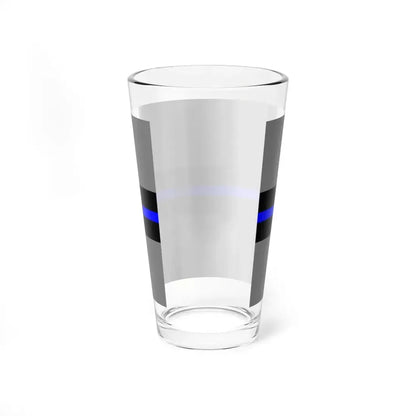 Thin Blue Line Flag Finland (Finland) Pint Glass 16oz - Go Mug Yourself