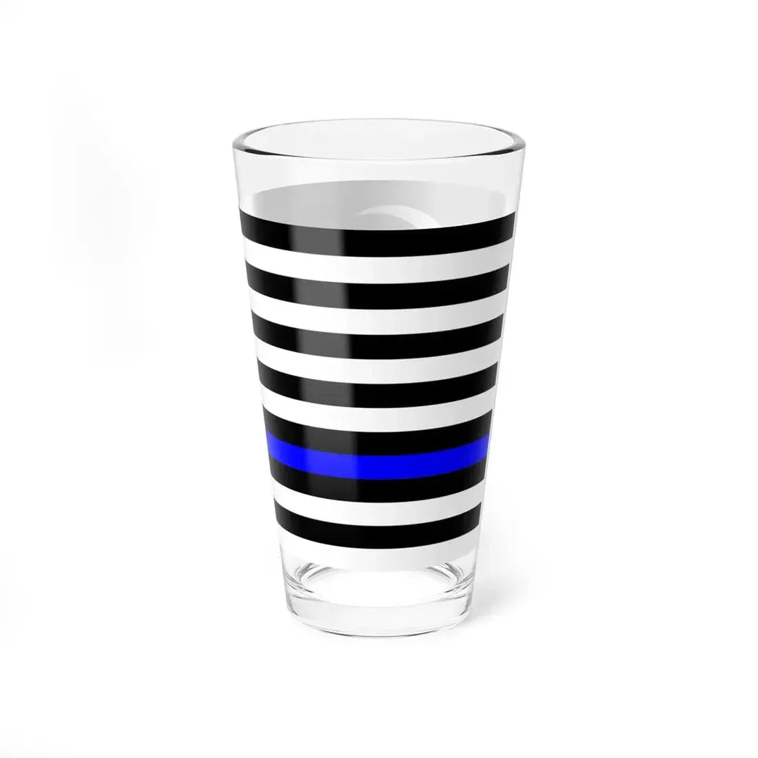 Thin Blue Line Flag Malaysia (Malaysia) Pint Glass 16oz - Go Mug Yourself