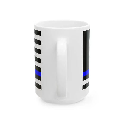 Thin Blue Line Flag Malaysia (Malaysia) White Coffee Mug - Go Mug Yourself