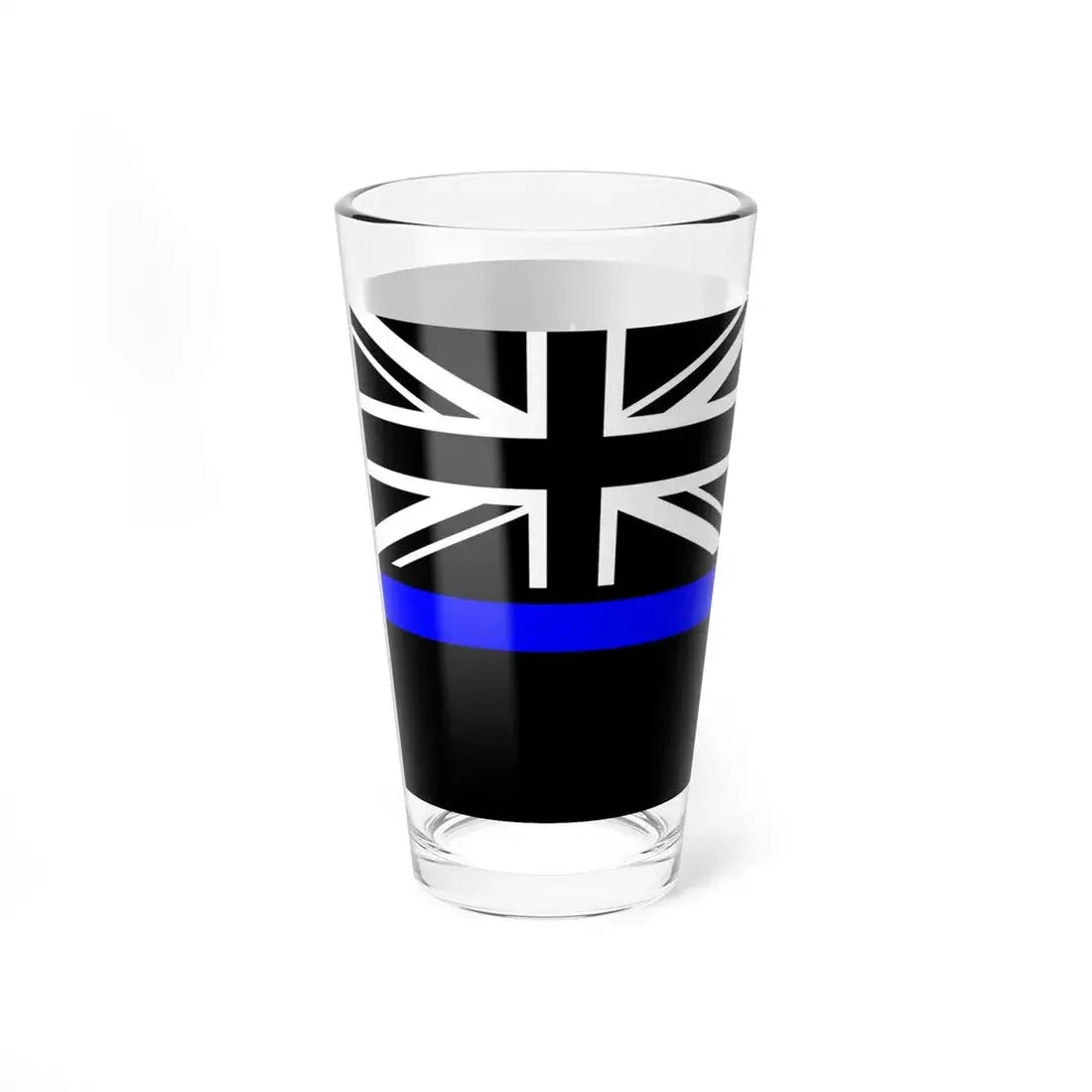 Thin Blue Line Flag New Zealand (New Zealand) Pint Glass 16oz - Go Mug Yourself