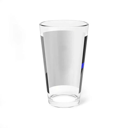 Thin Blue Line Flag police of the Republic of China (China) Pint Glass 16oz - Go Mug Yourself