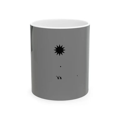 Thin Blue Line Flag police of the Republic of China (China) White Coffee Mug 11oz - Go Mug Yourself