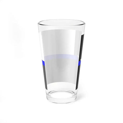 Thin Blue Line Flag Texas (United States) Pint Glass 16oz - Go Mug Yourself