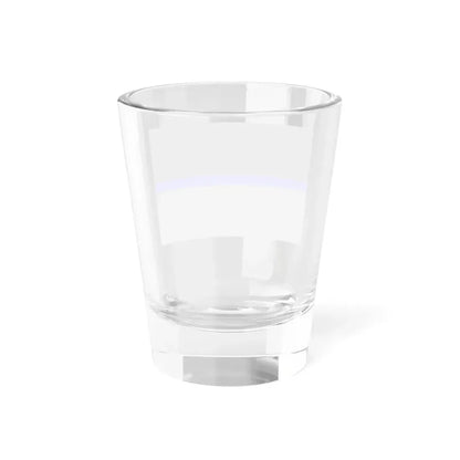 Thin Blue Line Flag Ukraine (Ukraine) Shot Glass 1.5oz - Go Mug Yourself