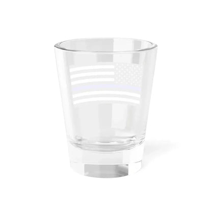 Thin Blue Line Flag United States (United States) Shot Glass 1.5oz - Go Mug Yourself