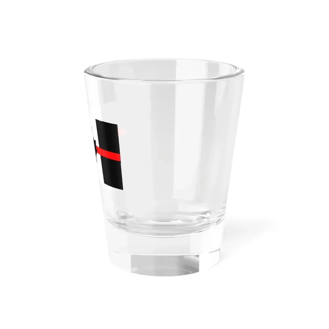 Thin Red Line Flag Canada (Canada) Shot Glass 1.5oz - Go Mug Yourself