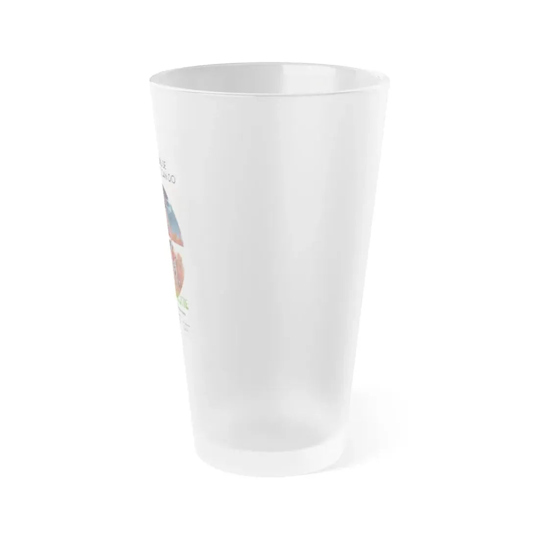 THINGS TO COME 1976 Movie Poster - Frosted Pint Glass 16oz - Go Mug Yourself