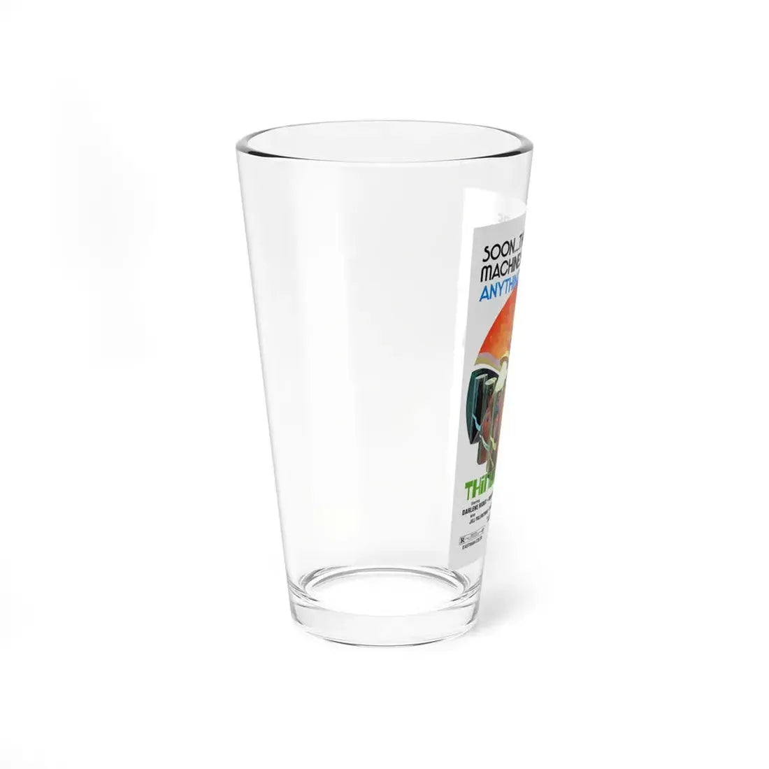 THINGS TO COME 1976 Movie Poster - Pint Glass 16oz - Go Mug Yourself