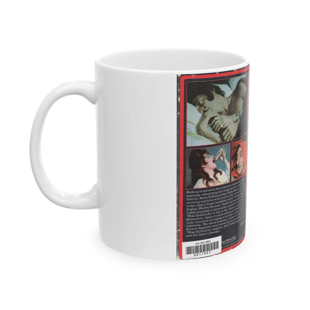 THINK DIRTY (VHS COVER) - White Coffee Mug-Go Mug Yourself