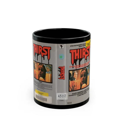 THIRST (VHS COVER) - Black Coffee Mug 11oz - Go Mug Yourself