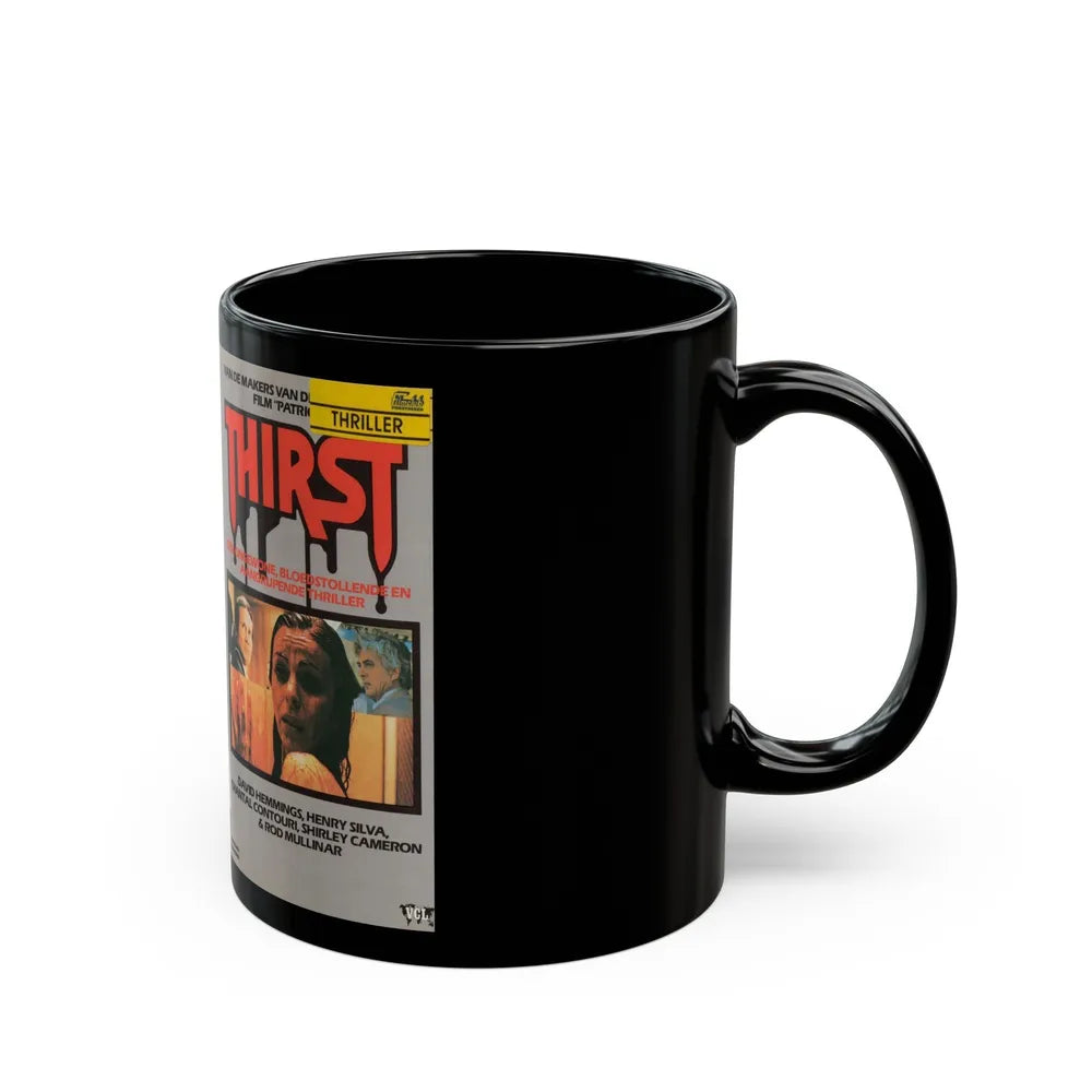 THIRST (VHS COVER) - Black Coffee Mug-Go Mug Yourself